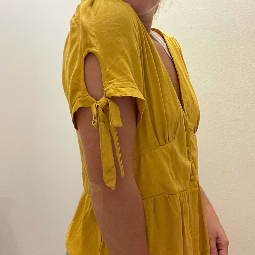 Women’s Mustard Yellow Blouse